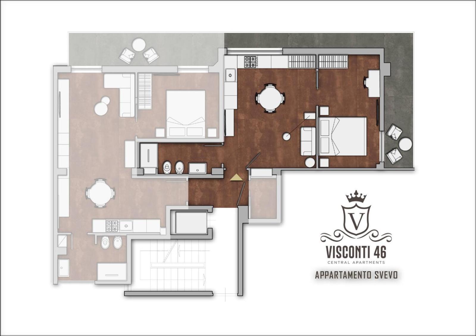בארי Visconti 46 Central Apartments מראה חיצוני תמונה
